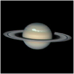 Saturn and storm