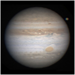 Jupiter (with the GRS) and Ganymede
